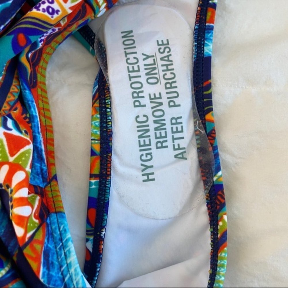 2Chillies T Strap Fiesta One Piece Swimsuit L - Picture 6 of 8